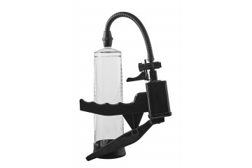 Прозрачная вакуумная помпа Pistol Penis Pump