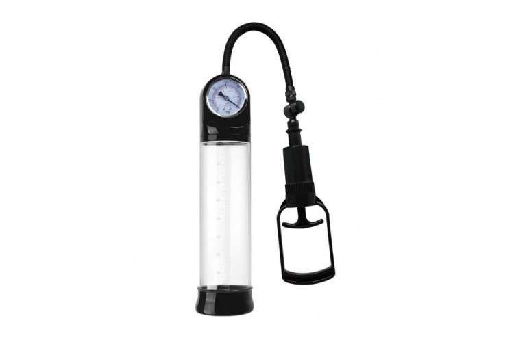 Вакуумная помпа с манометром Penis Pump