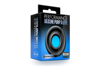 Черный уплотнитель на вакуумную помпу Silicone Pump Sleeve Medium