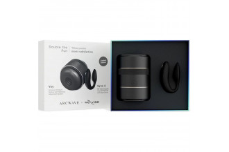 Набор для пар Double the Fun: мастурбатор ARCwave Voy и вибратор We-Vibe Sync 2