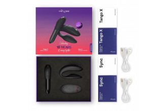 Набор для пар We-Vibe 15 Year Anniversary Collection: Tango X и Sync 2