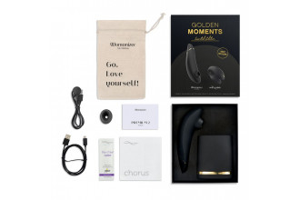 Набор для пар Golden Moments: Womanizer Premium 2 и We-Vibe Chorus