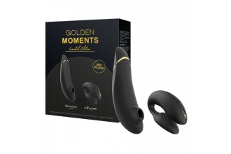 Набор для пар Golden Moments: Womanizer Premium 2 и We-Vibe Chorus