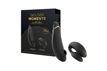 Набор для пар Golden Moments: Womanizer Premium 2 и We-Vibe Chorus