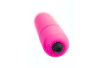 Розовая вибропуля A-Toys Alli - 5,5 см.