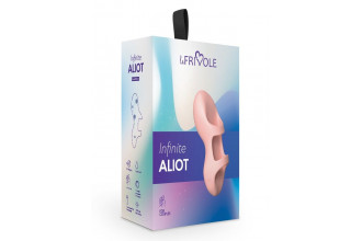Персиковая вибронасадка на палец Aliot