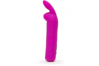 Лиловая вибропуля с ушками Rechargeable Rabbit Ears Bullet Vibrator