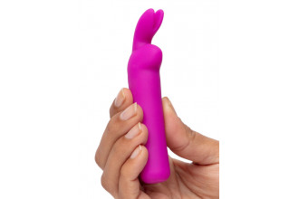 Лиловая вибропуля с ушками Rechargeable Rabbit Ears Bullet Vibrator