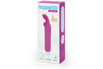 Лиловая вибропуля с ушками Rechargeable Rabbit Ears Bullet Vibrator