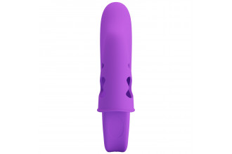 Фиолетовый вибратор на палец Yenna