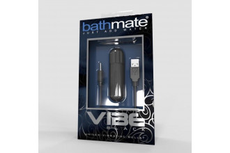 Чёрная перезаряжаемая вибропуля Bathmate Vibrating Bullet Vibe Black