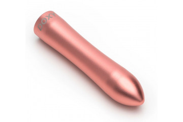 Розовая металлическая вибропуля Doxy - 12 см.