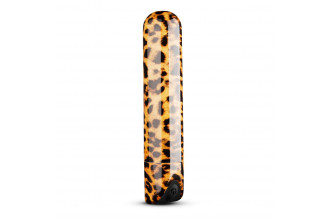 Леопардовая вибропуля Nayo Bullet Vibrator - 9 см.