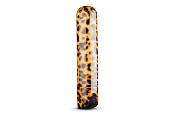 Леопардовая вибропуля Nayo Bullet Vibrator - 9 см.