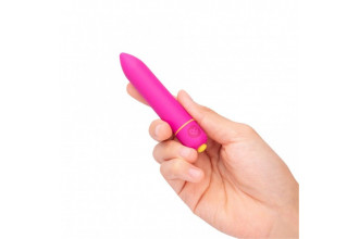 Розовая вибропуля Pink Vibe Power Bullet - 9 см.