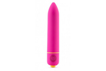 Розовая вибропуля Pink Vibe Power Bullet - 9 см.