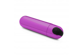 Лиловая вибропуля 10X Rechargeable Vibrating Metallic Bullet