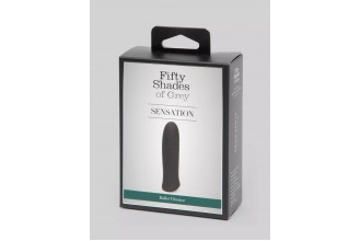Черная вибропуля Sensation Rechargeable Bullet Vibrator