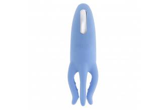 Голубой вибромассажёр Tentacle Tickler