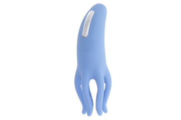 Голубой вибромассажёр Tentacle Tickler