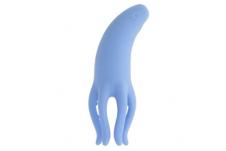 Голубой вибромассажёр Tentacle Tickler