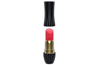 Клиторальный стимулятор-помада LIPSTICK - 9,3 см.