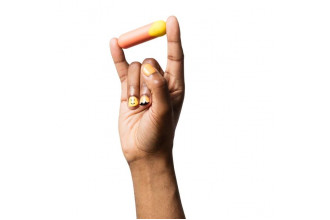 Оранжевая вибропуля Romp Riot