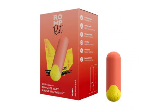 Оранжевая вибропуля Romp Riot