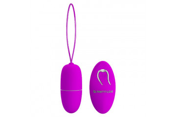 Лиловое виброяйцо Selkie с пультом ДУ