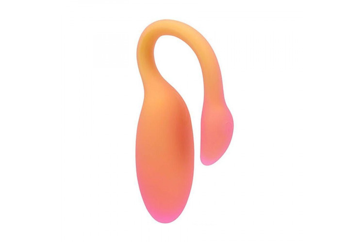 Оранжевый вибратор Flamingo Max