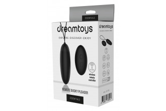 Черное виброяйцо Remote Dusky Pleaser