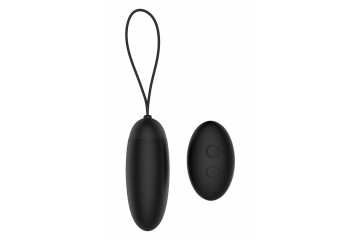 Черное виброяйцо Remote Dusky Pleaser