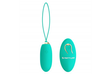 Зеленое виброяйцо Jenny с пультом ДУ