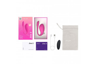 Розовый вибратор для ношения We-Vibe Jive 2