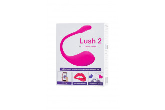 Ярко-розовое виброяйцо Lovense Lush 2
