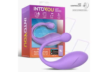 Сиреневое интерактивное виброяйцо Bulby