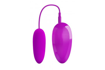 Мощное виброяйцо Naughty Egg с пультом управления и пульсацией