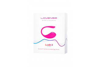 Розовое виброяйцо Lovense Lush 3