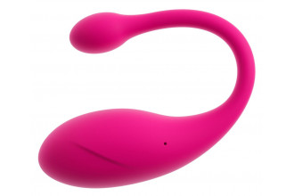 Розовое виброяйцо KORAL RC Love Ball