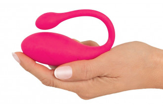 Розовое виброяйцо KORAL RC Love Ball