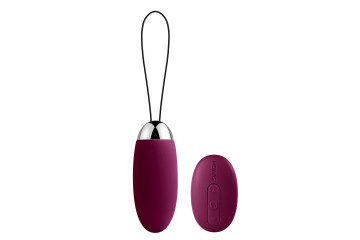 Фиолетовое виброяйцо Elva с пультом ДУ