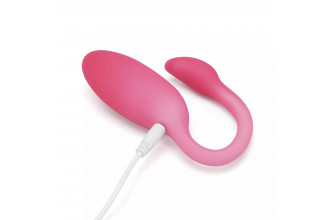 Розовый вибратор Magic Motion Flamingo Max