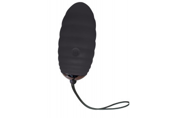 Черное виброяйцо с пультом ДУ Ocean Breeze 2.0 + LRS