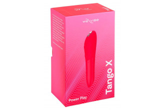 Красная водонепроницаемая вибропуля We-Vibe Tango X
