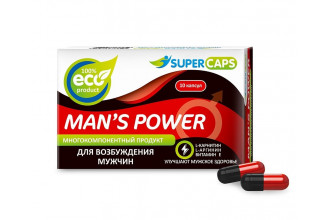 Возбуждающее средство Man’s power - 10 капсул (+1 в подарок)