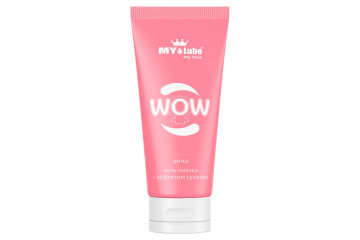 Интимная сужающая гель-смазка на водной основе MyLube WOW - 50 мл.
