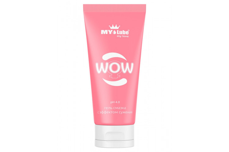 Интимная сужающая гель-смазка на водной основе MyLube WOW - 50 мл.