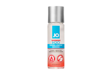 Возбуждающий лубрикант на водной основе JO Personal Lubricant H2O Warming - 60 мл.