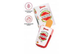 Разогревающий бальзам для губ «Жаркий поцелуй» с ароматом арбуза - 5 мл.