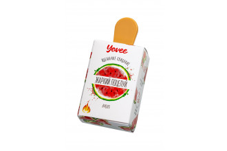 Разогревающий бальзам для губ «Жаркий поцелуй» с ароматом арбуза - 5 мл.